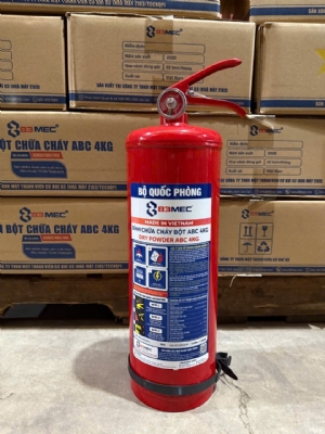 Bình bột chữa cháy ABC 4kg BQP