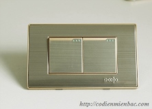 Bộ hai công tắc 1 chiều 16A SERI A80