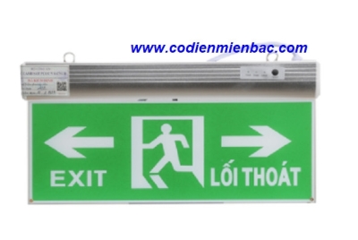 ĐÈN LED CHỈ DẪN 2 mặt CD01 40x20/2.2W - RẠNG ĐÔNG (Có KĐ PCCC)